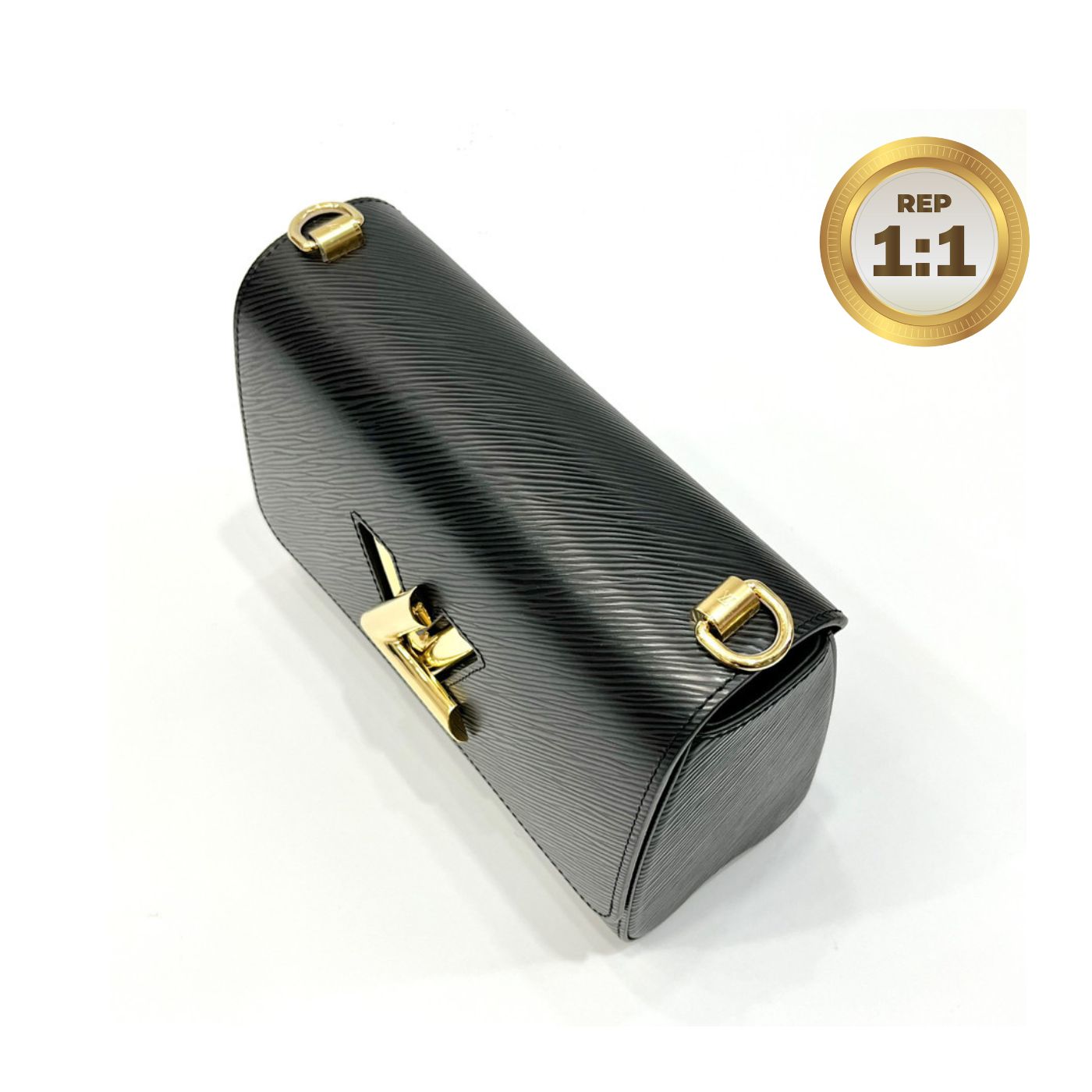 [REP 1:1] Louis Vuitton Twist MM Epi Black For Women 9.4in/23cm